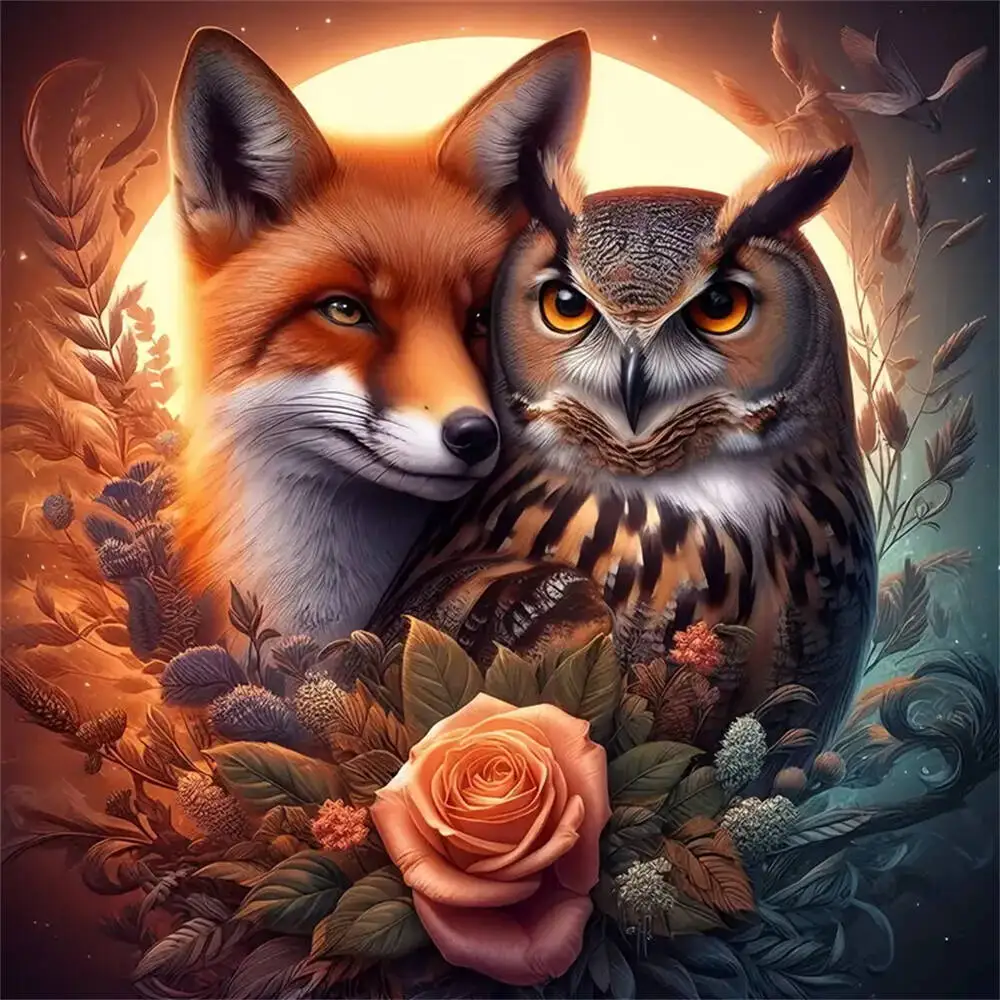 Momoart Bär Diamant Mosaik Tier voller Runde Diamant Malerei Mond Stickerei neue Ankunft handgemachte Hobby