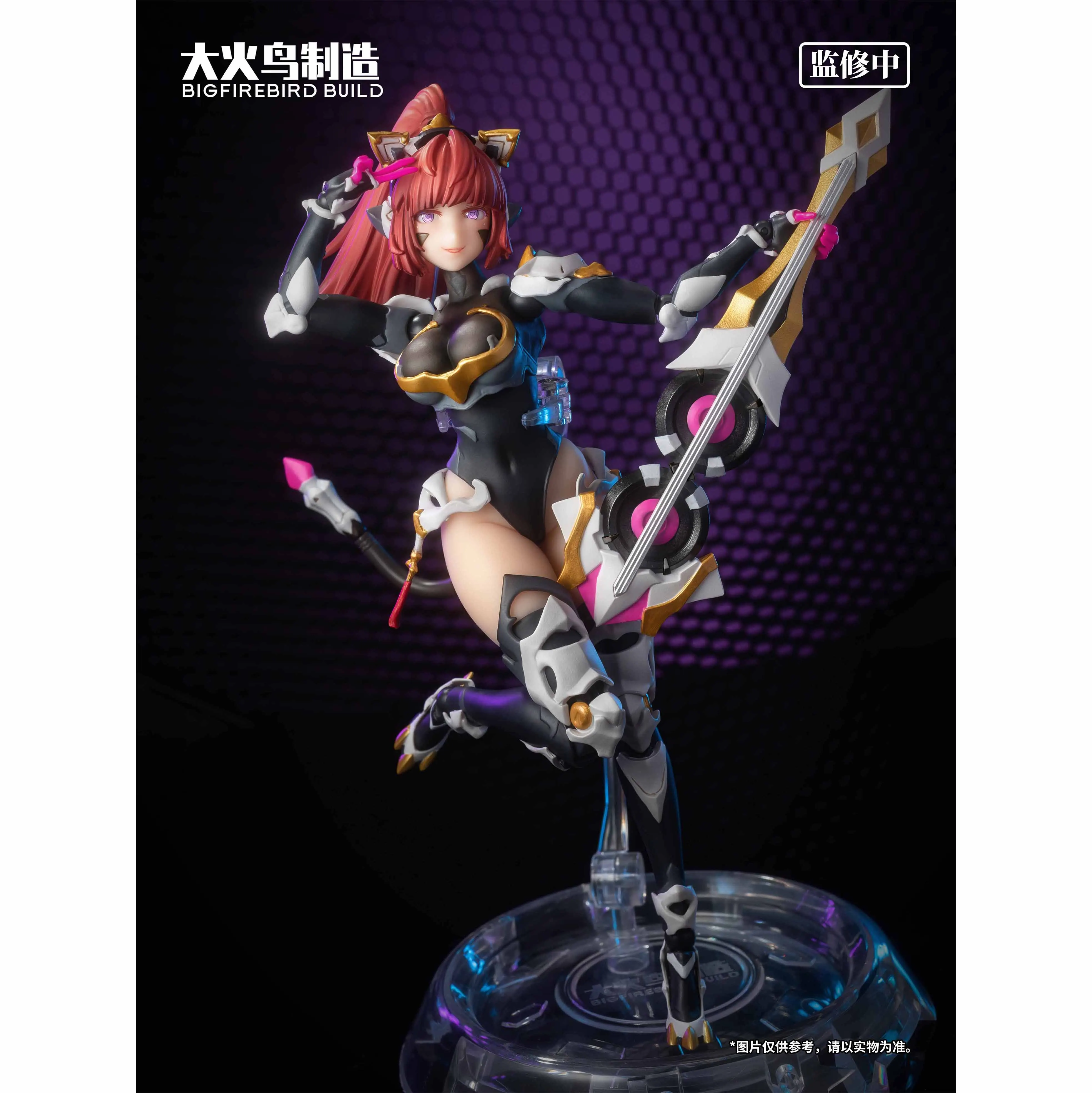 New In Stock BigFirebird Builds and Transforms Science Catwoman Sunflower 001 Mobile Suit Girl Action Figure Model Toys Gifts