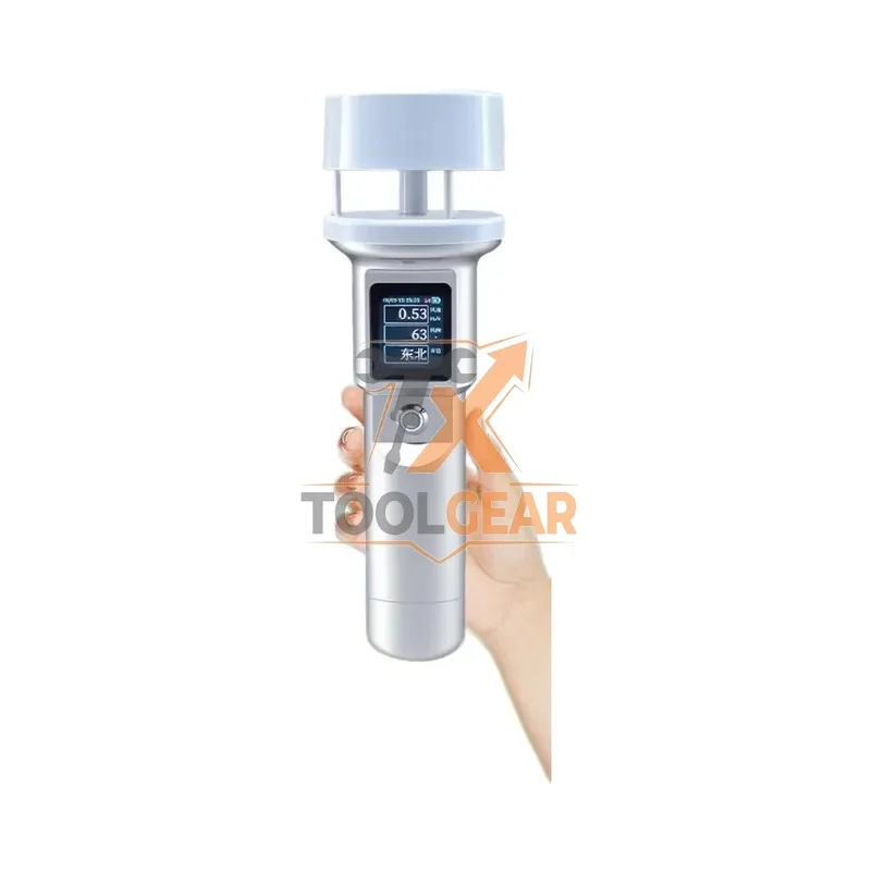 2026hotsale* Portable Outdoor Weather Station Handheld Ultrasonic Instrument for Measuring Wind Speed Direction Temperature
