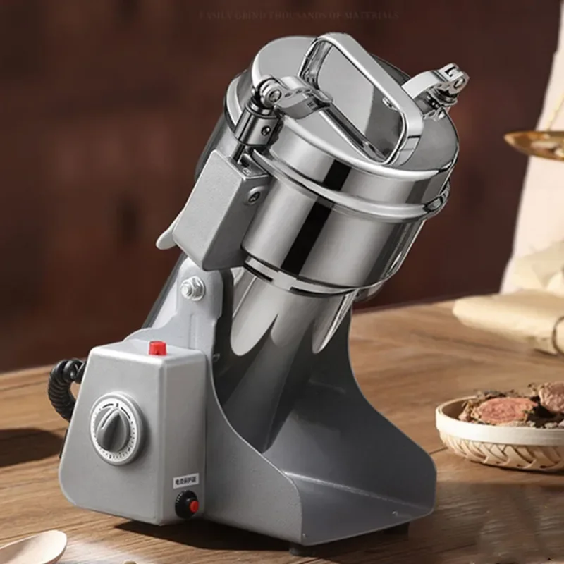 

1000G 1500G 2000G Electric Grain Coffee Grinder Stainless Steel Grinding Machine for Crushing Wheat Herb Soybean Millet Corn