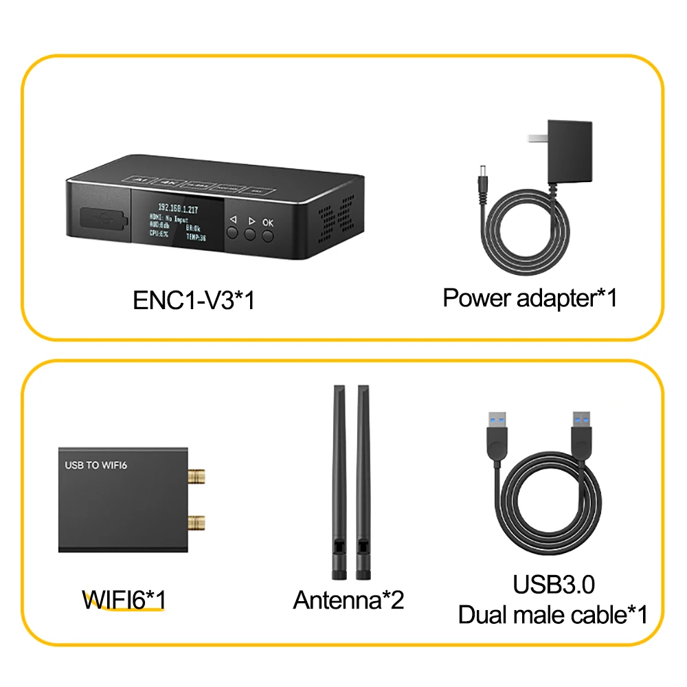 Link Pi ENC1-V2/ENC1-V3 Hisilicon Hi3520DV400 HDMI Encoder Decoder