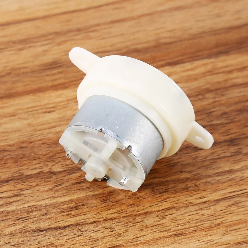 Durable 12V DC DC Gear Motor 4mm Shaft Diameter Gearbox Attached Micro Electric Motor 3 RPM High Torque Motor For DIY Projects