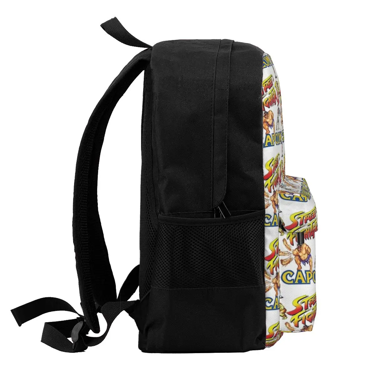 Straßen kämpfer 2 Turbo Muster Rucksäcke Bücher tasche Studenten Schult aschen Cartoon Kinder Rucksack Reise Rucksack Umhängetasche