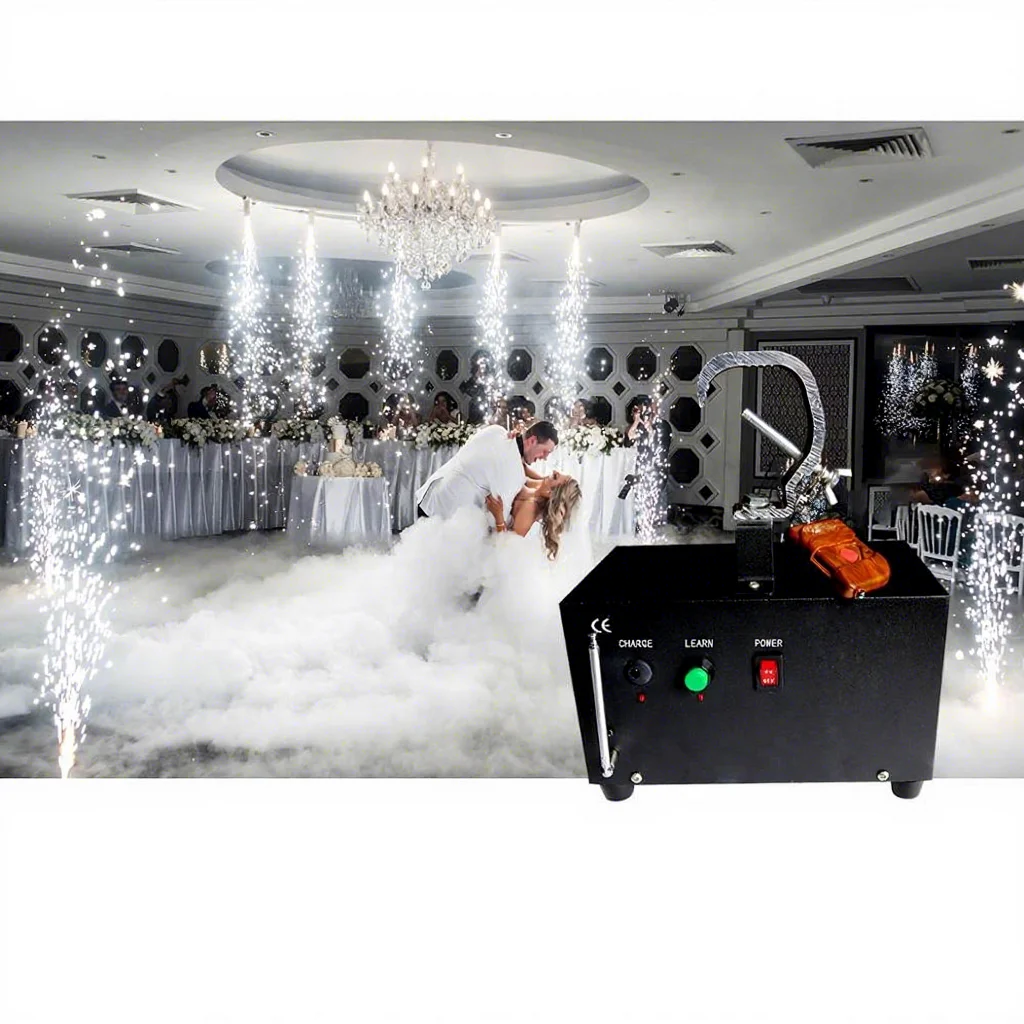 Wedding Stage Waterfall Cold Spark Machine Electric Pyrotechnic Igniter Sparkler For Party Decoration