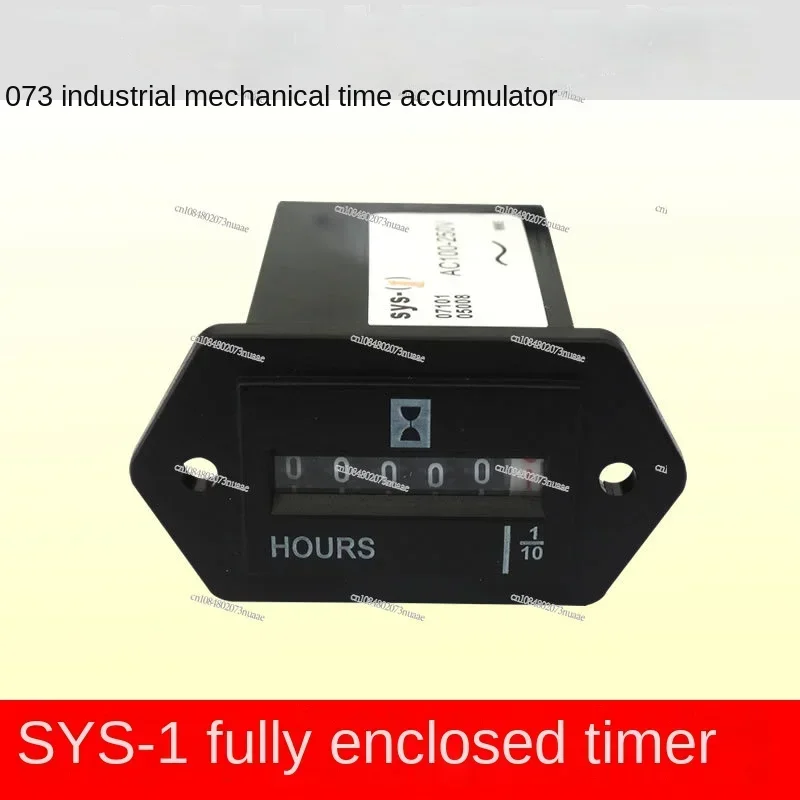 SYS-1 Digital Display Automatic Tired Timer Generator Excavator Mower Time Accumulator Mechanical Industrial Timing