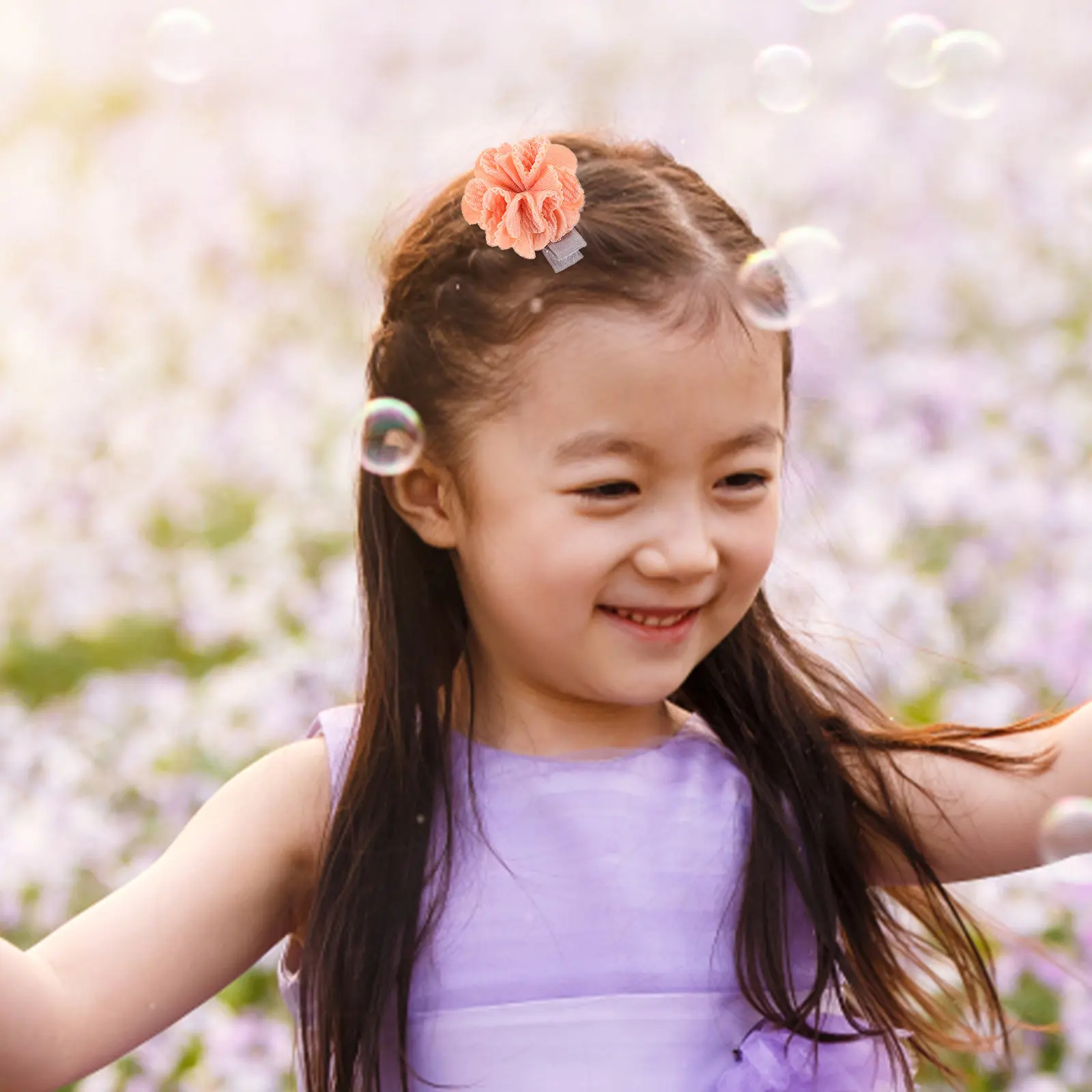 

10Pcs Small Flower Bow Butterfly Hair Clips Cute Girl Hair Accessories for Toddlers Little Girls Party Everyday Styling Floral