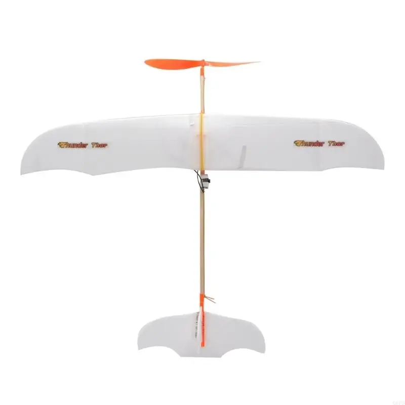   Foam Plane Building Set Assembly Kits Rubber Band Glider Toy for Kids Outdoor