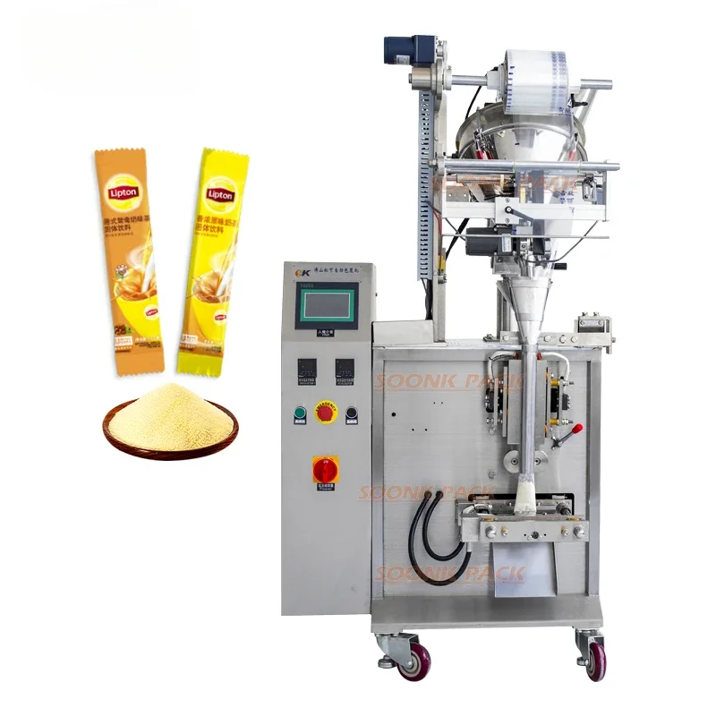 Fully automatic powder  film packaging machine Potato powder packaging machine Instant lotus root powder packaging