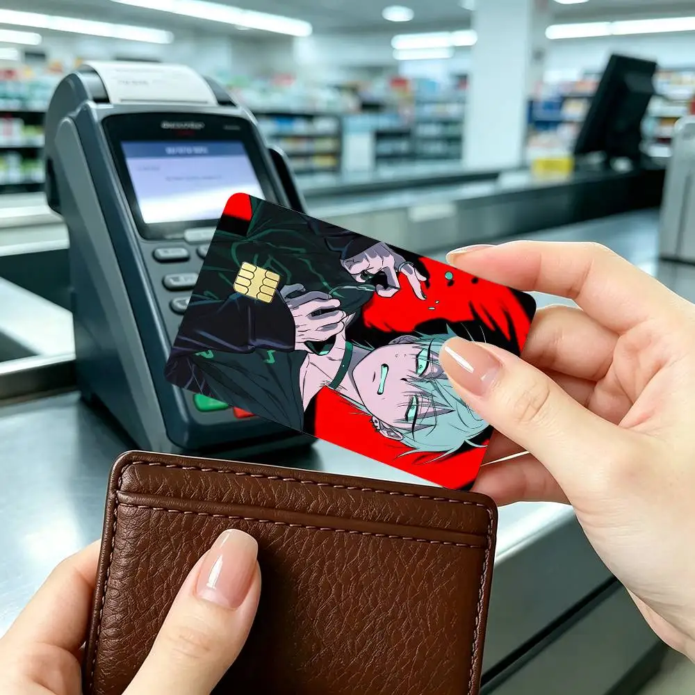 Alien Stages Till  Credit Card HD Stickers Small Chip Waterproof Sticker Game Card Decal Gift