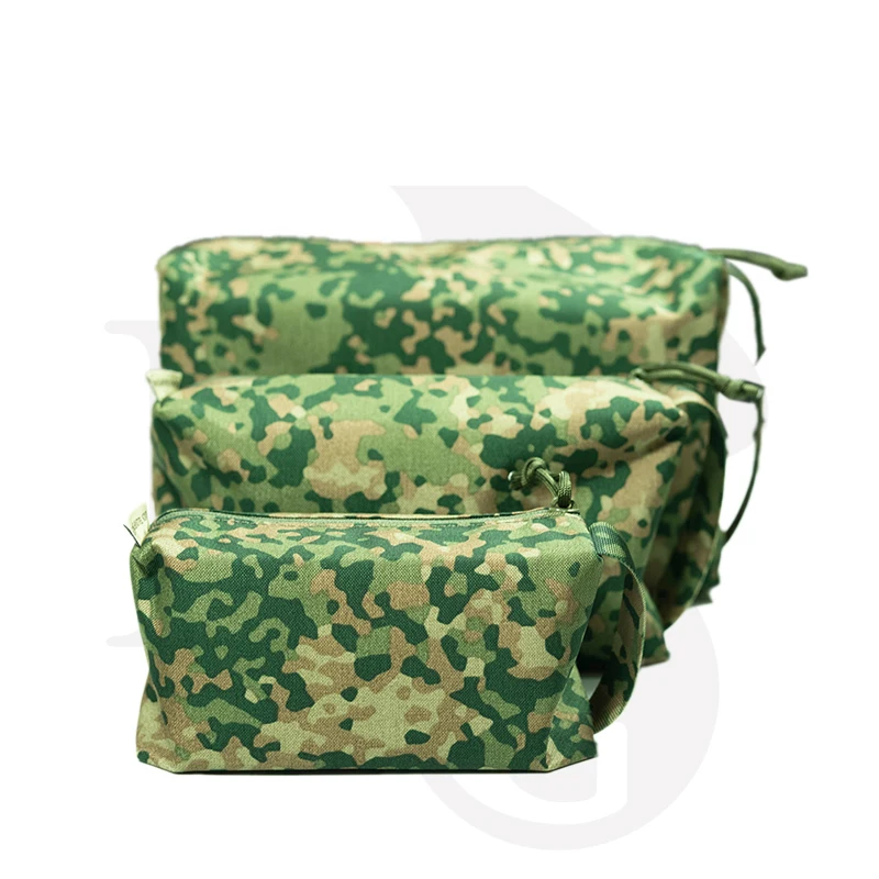 Holland Camouflage ignifugo impermeabile resistente all\'umidità Tactical Organizer Pouch Travel Wash Bag