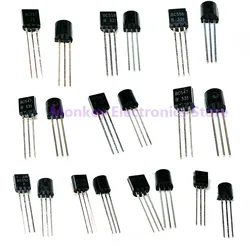 100PCS TO-92 Transistors Straight Triode BC327 BC337 BC550 BC547 BC548 BC549 BC17 BC557 BC556 BC558 BC Triode Series