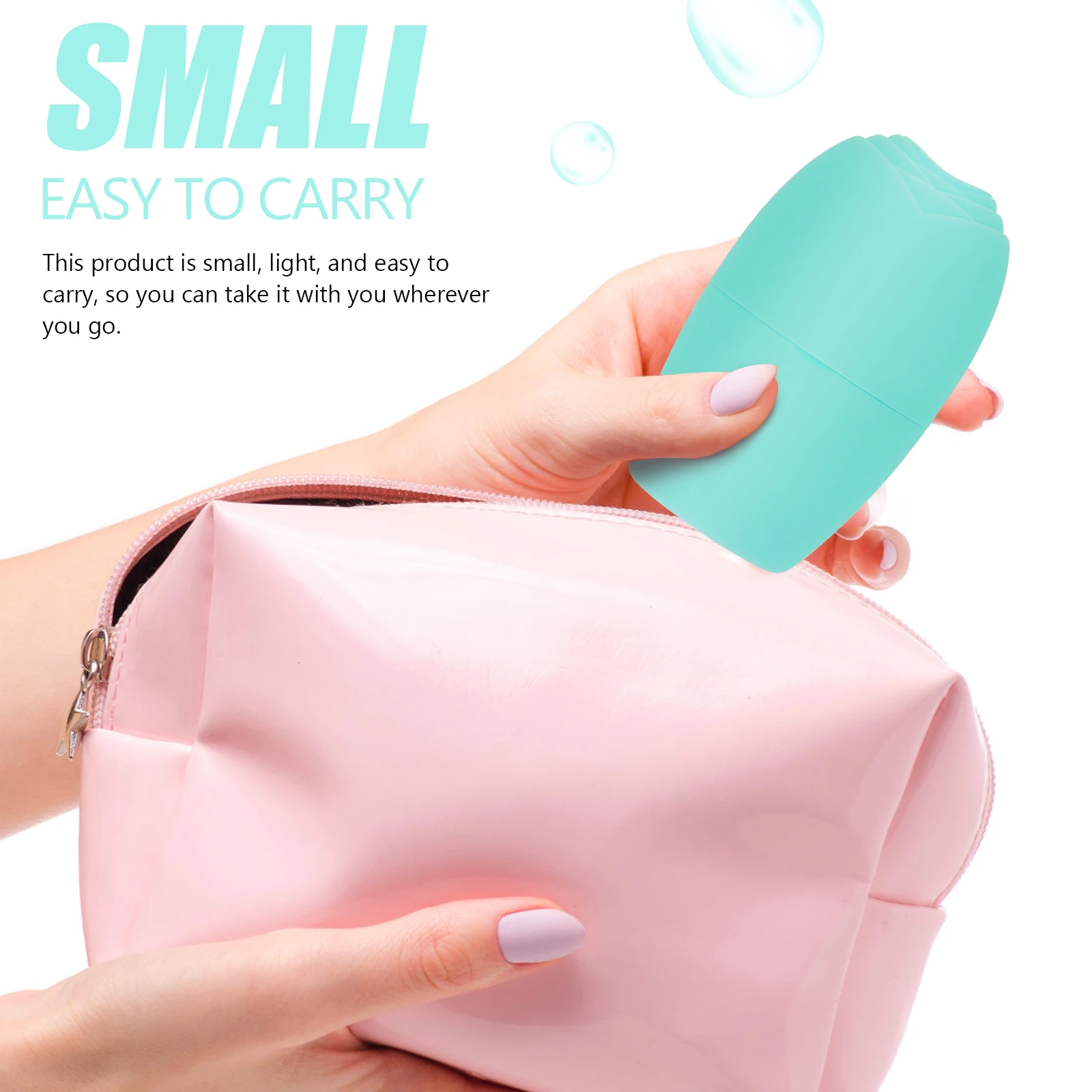 

Silicone Mold Reusable Facial Massager Rose Shape Skin Care Tool Beauty Accessories Ice Lattice Mold