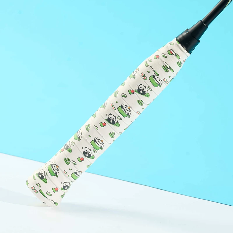 

1 piece Sweat Absorption Badminton Racket Overgrip Non-slip Fishing Rod Grip Tape Shock-absorbing Wear-resistant