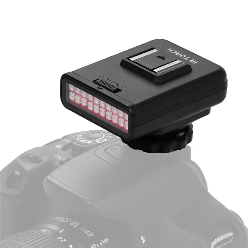 Infrared Night Vision Infrared Illuminator Studio IR LED Light USB Rechargeable for DSLR Camera Photography Light Accessory