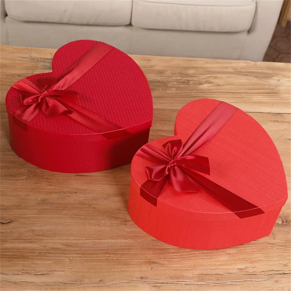 Useful Storage Box  All-Matched Red Gift Box  Flower Arrangements Case