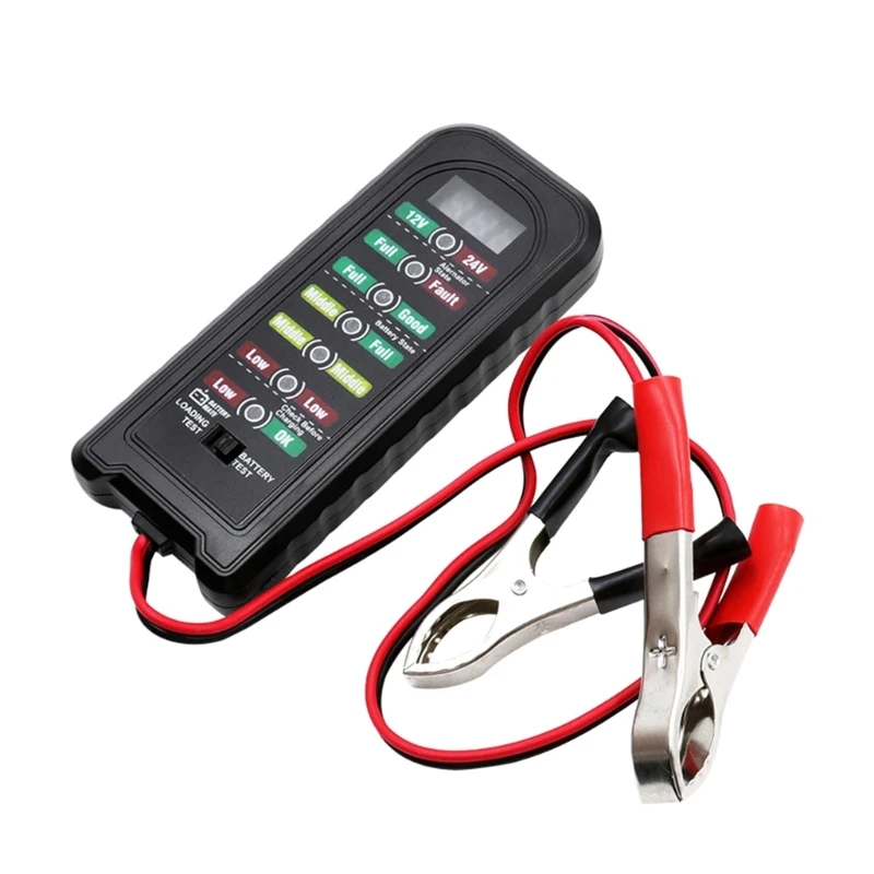 Alternator Diagnostic Tools Fault Detector LED Battery Checker for Motorcycle Dropship