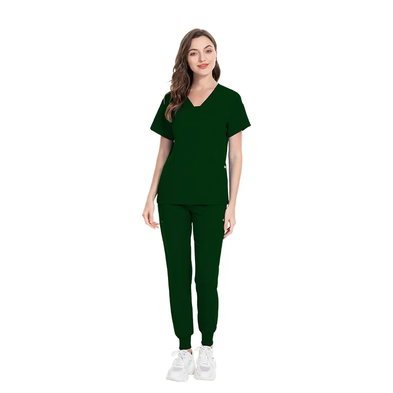 Uniforme de trabajo médico elegante de secado rápido, conjunto de médicos y enfermeras en salón de belleza, Hospital de mascotas, clínica Dental y sala de operaciones