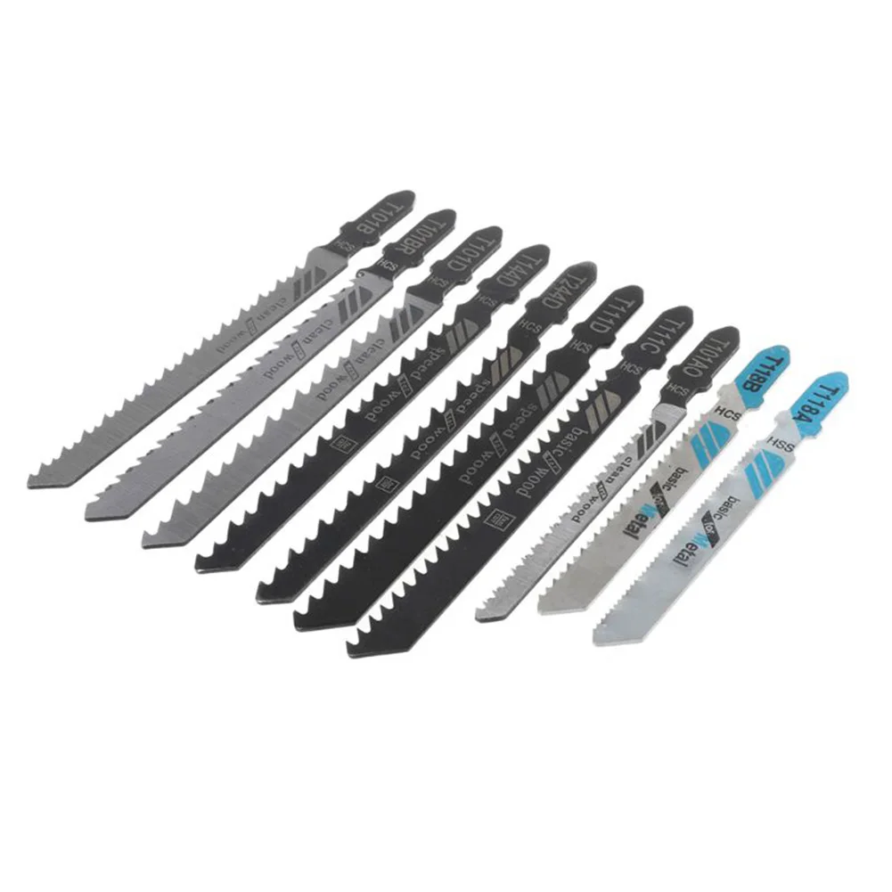 Plastic Cutting Blades Electric Saw Blades 10PCS Blades Pack Designed For Safety Edge Collapse Prevention Fine And Coarse Teeth