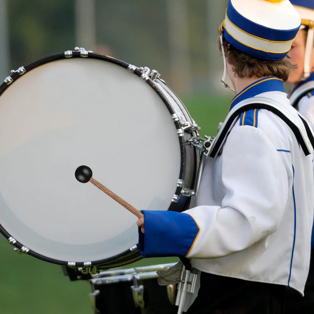 

4Pcs Musical Drum Mallet Exquisite Craftsmanship Wood Percussion Stick for Kids Adults Tongue Drum Accessory Set