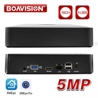 Mini CCTV NVR 16CH 5MP 1080P H.265 Video DVR Video Recorder For Full HD IP Camera Security Surveillance System Alarm XMEye