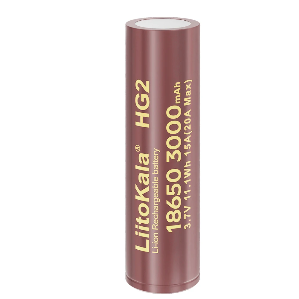 Liitokala 100% New HG2 18650 3000mAh Rechargeable Battery 18650HG2 3.6V Discharge 20A Max 35A Power Batteries