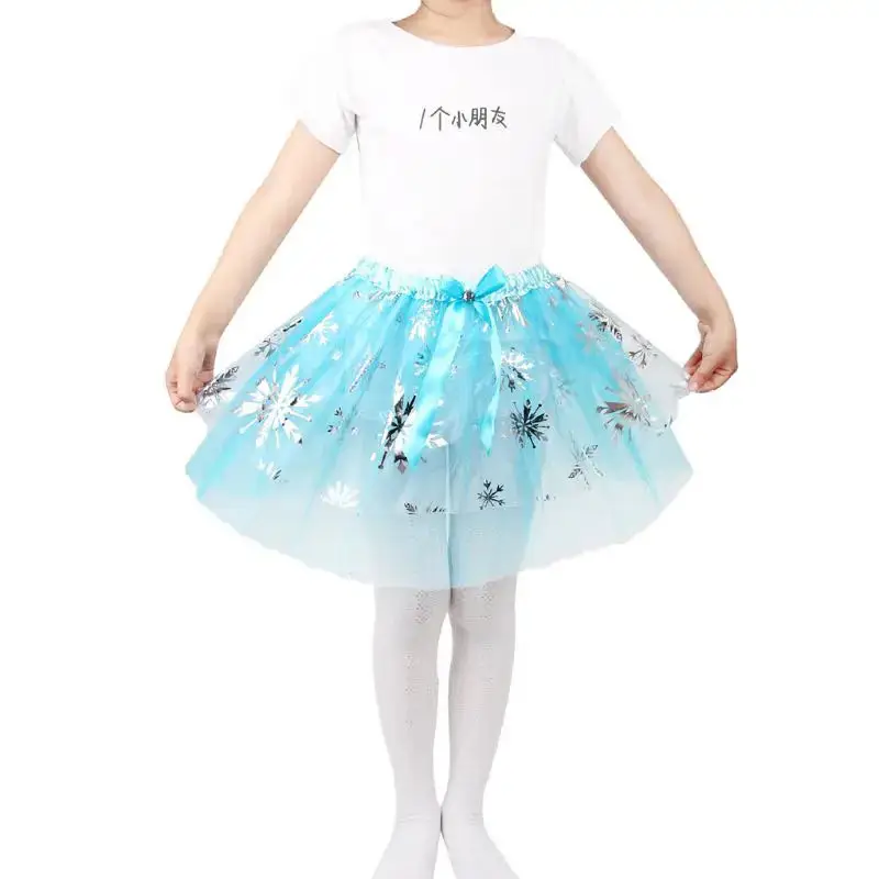 Baby Girls Carnival Christmas Halloween Tutu Skirt Cosplay Costume Party Lace Skirts Princess Clothes For Kids Girls Costume