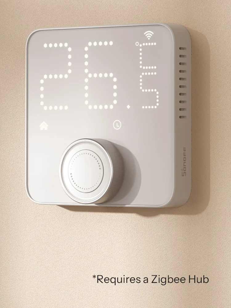 SONOFF Zigbee Smart Thermostat für Heizkessel und Fußbodenheizung TP-WGZBA Matter App-Steuerung Intelligenter Zeitplan Alexa Google Home