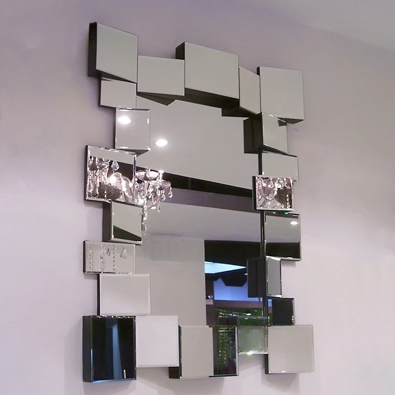 Stereoscopic hanging mirror decorative enigma mirror bathroom mirror fashion