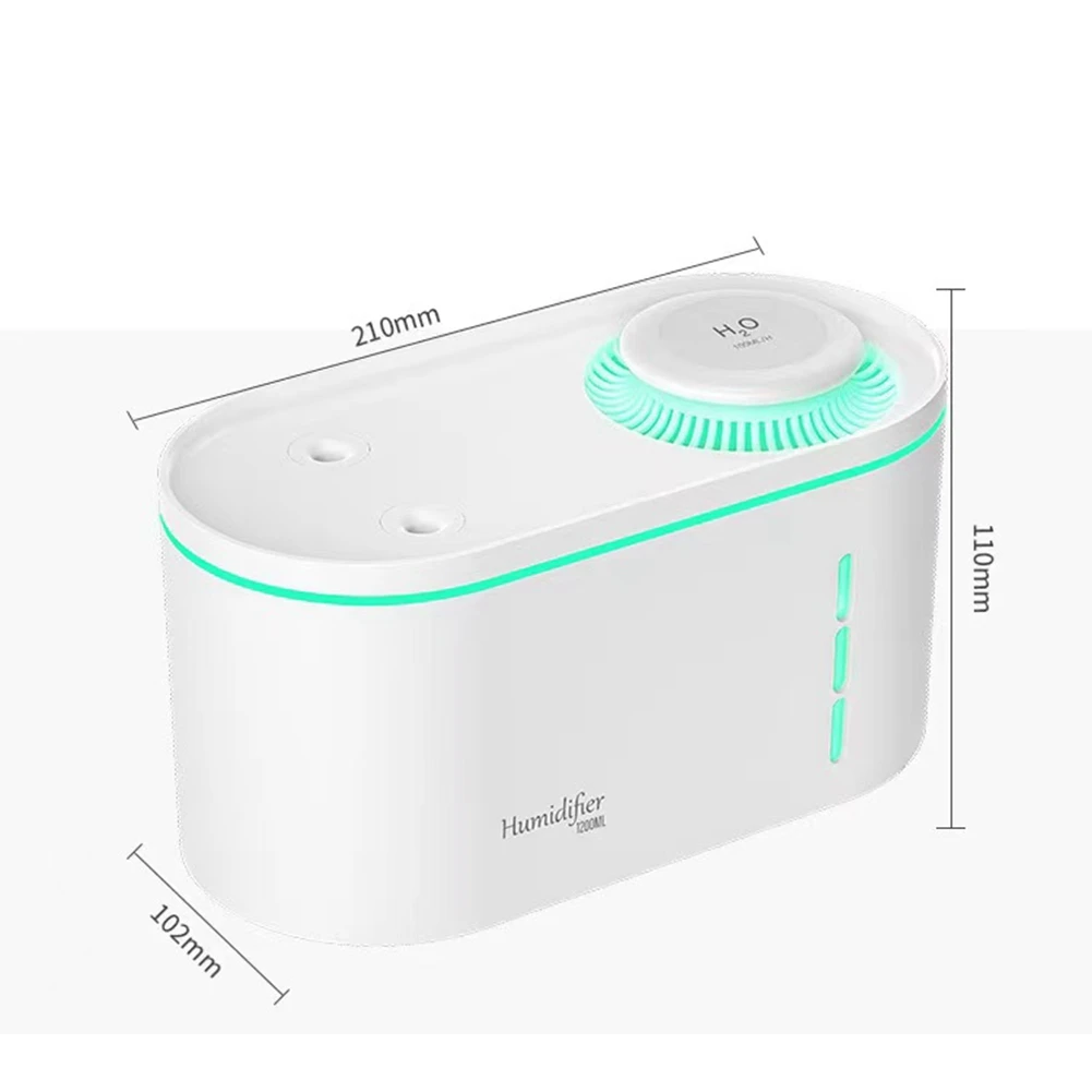 Umidificatore a spruzzo portatile USB umidificatori silenziosi senza fili del diffusore dell'umidificatore di grande capacità per l'umidificatore della camera da letto bianco