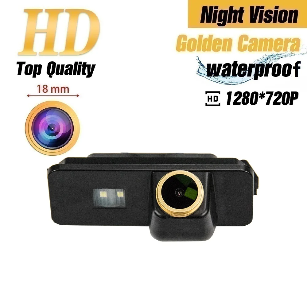 HD 1280*720P Rear View Camera for GOLF V MK5/GOLF VI MK6 SCIROCCO EOS LUPO/PASSAT B7 CC PHAETON BEETLE/Seat Leon 2/3 VARIANT