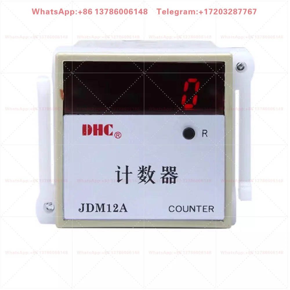 JDM12A Accumulation Counter DHC COUNTER Five-digit LED Display with Power Outage Memory