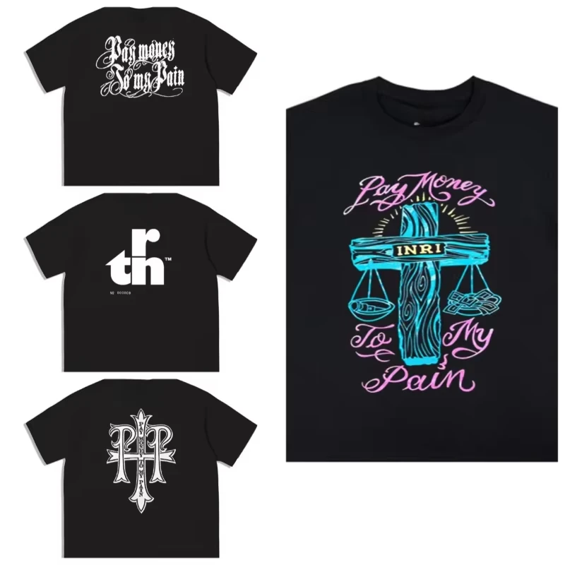 

motorcycle 2025 Alternative Rock Metal PTP Band Printed T-Shirt Short Sleeve High Quality Y2k Cotton Extra Large T