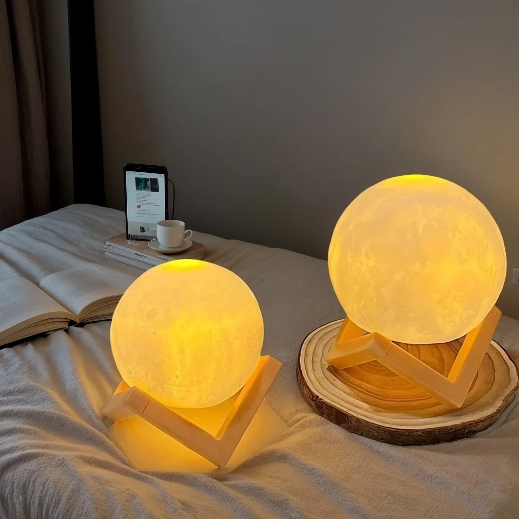 

1 светодиодный лунный свет Galaxy Light, лунный ночник своими руками, подарок на день рождения для девочек, мальчиков, детей, женщин, украшение для спальни