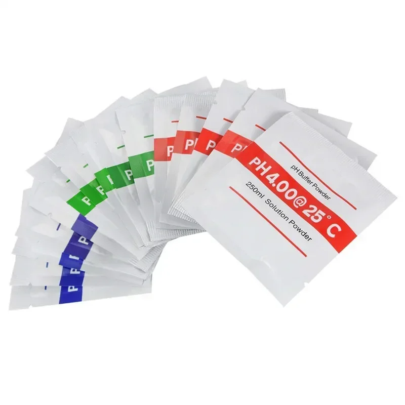 3/15/30 piezas/lote 4.01 6.86 9.18 Puntos de Calibración para Medidor de PH, Polvo de Calibración de PH, Solución de Calibración para Medidor de PH