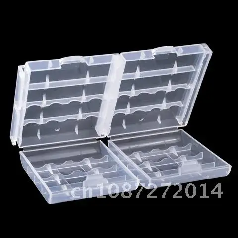 

Plastic Waterproof Container Bag Case for AA / AAA Batteries Storage Box Organizer Box Case for 4pcs AAA or AA Batteries