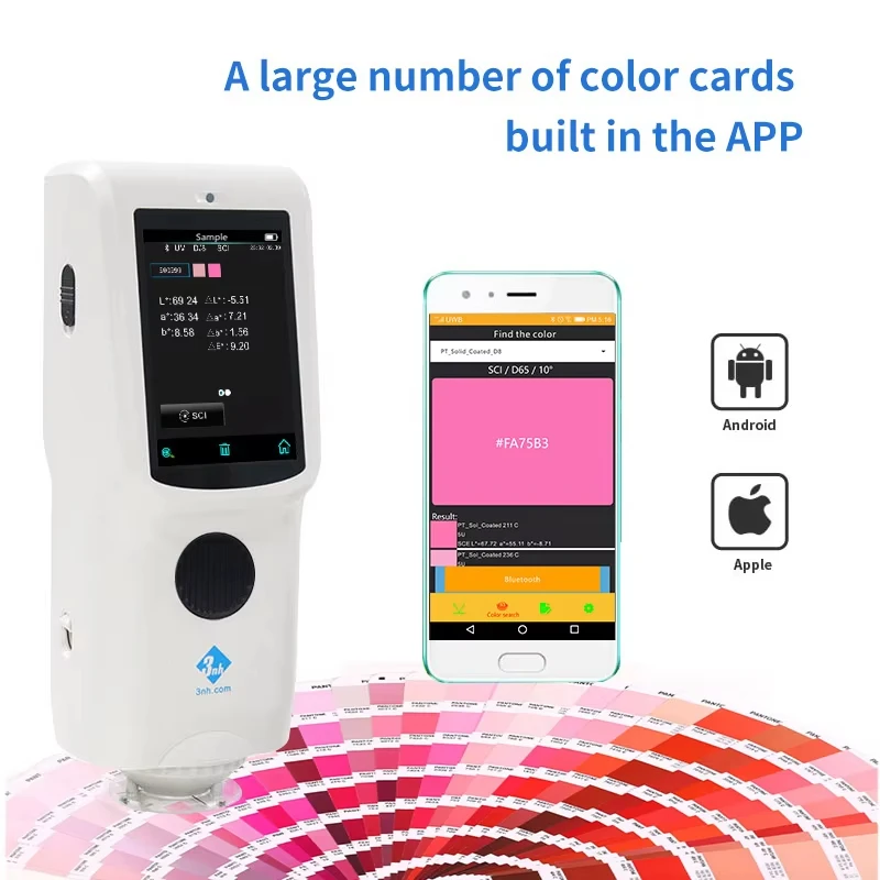 CR8 Color for Test Meter 220V Voltage Portable Color Meter Powder Colorimeter Color Difference Testing Instrument