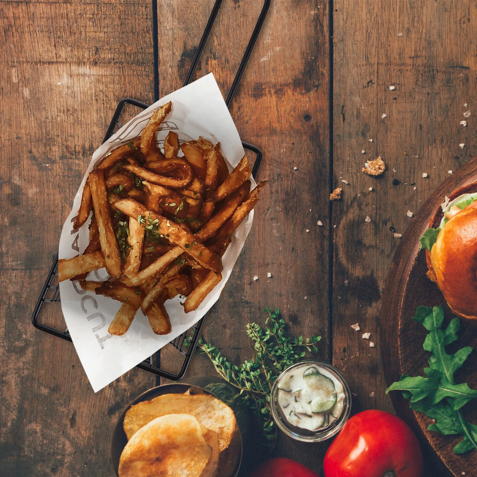 Frituurmand van hoge kwaliteit - Food Snacks High In Iron recensie en prijs