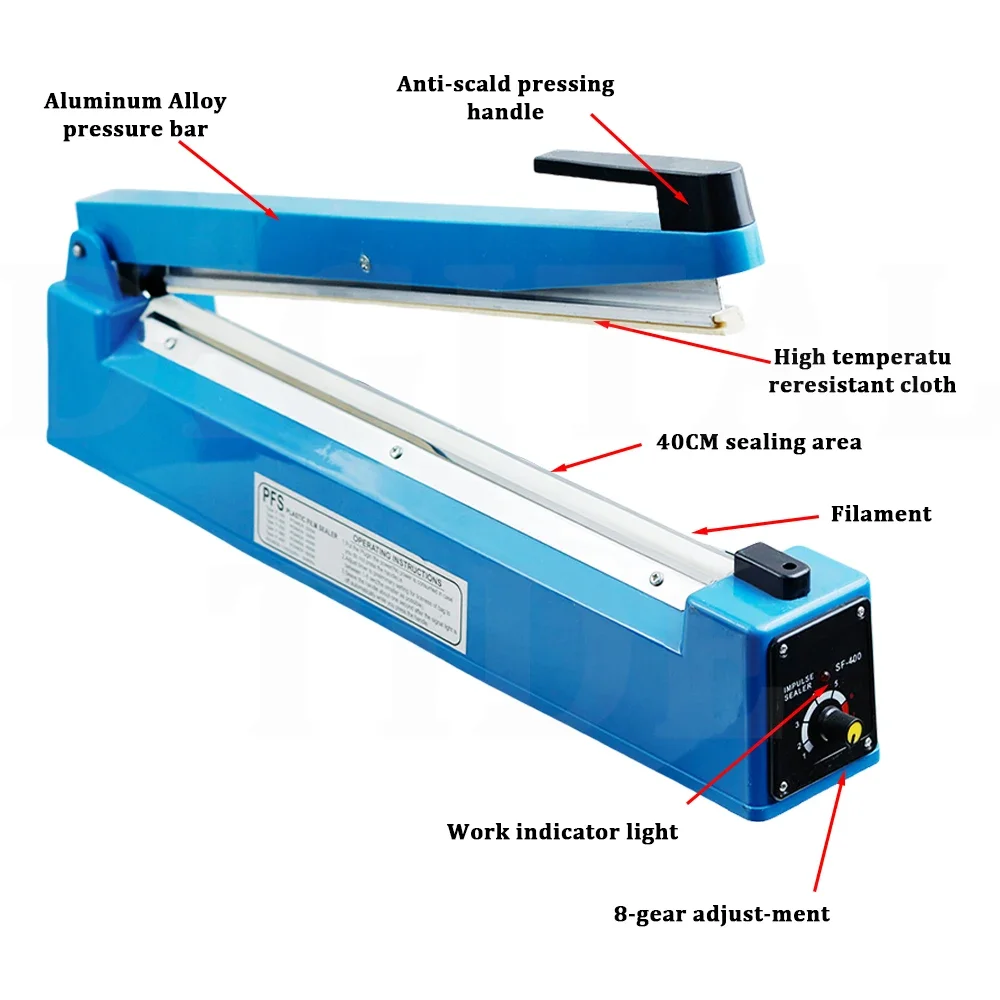 Household Manual Sealer Vacuum Food Packing Machine Automatic Electric Portable Sealing Machine for Kitchen