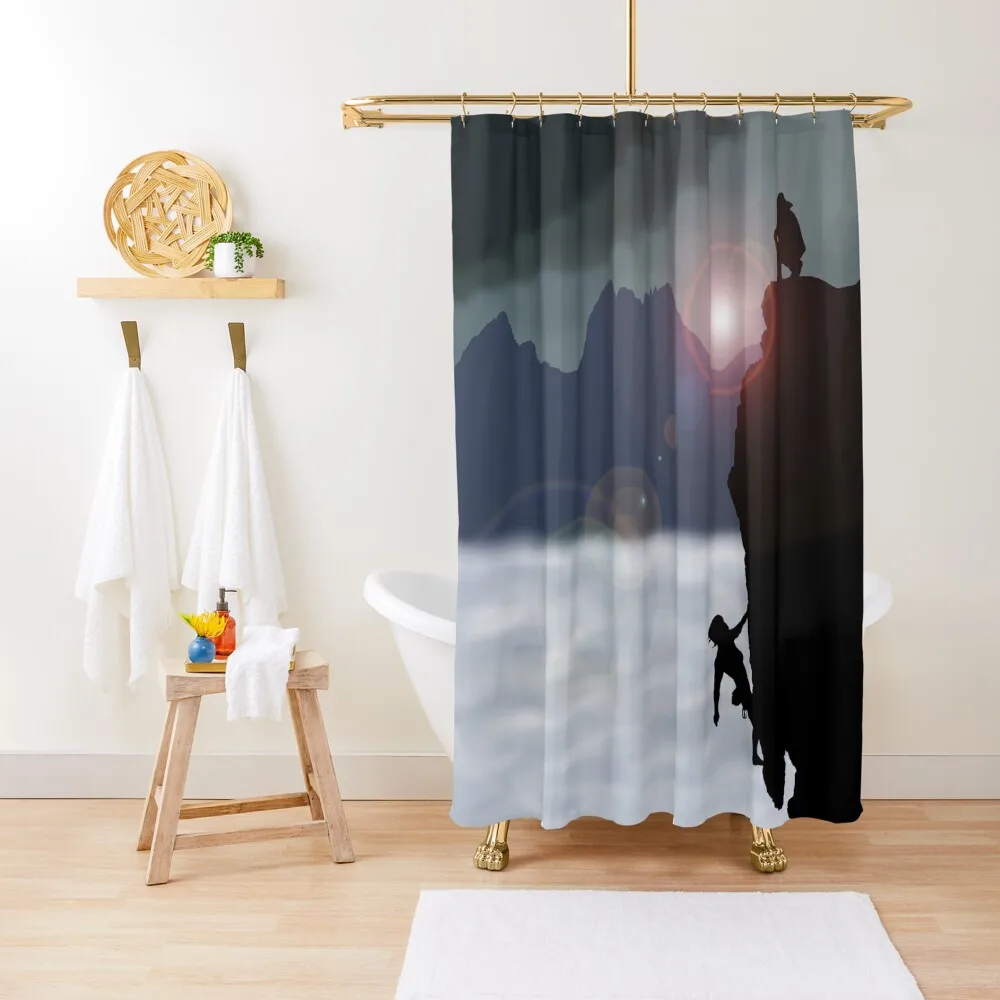 

light my way Shower Curtain Bathroom Accessorys Luxury Bathroom Shower In The Bathroom Waterproof Fabric Curtain