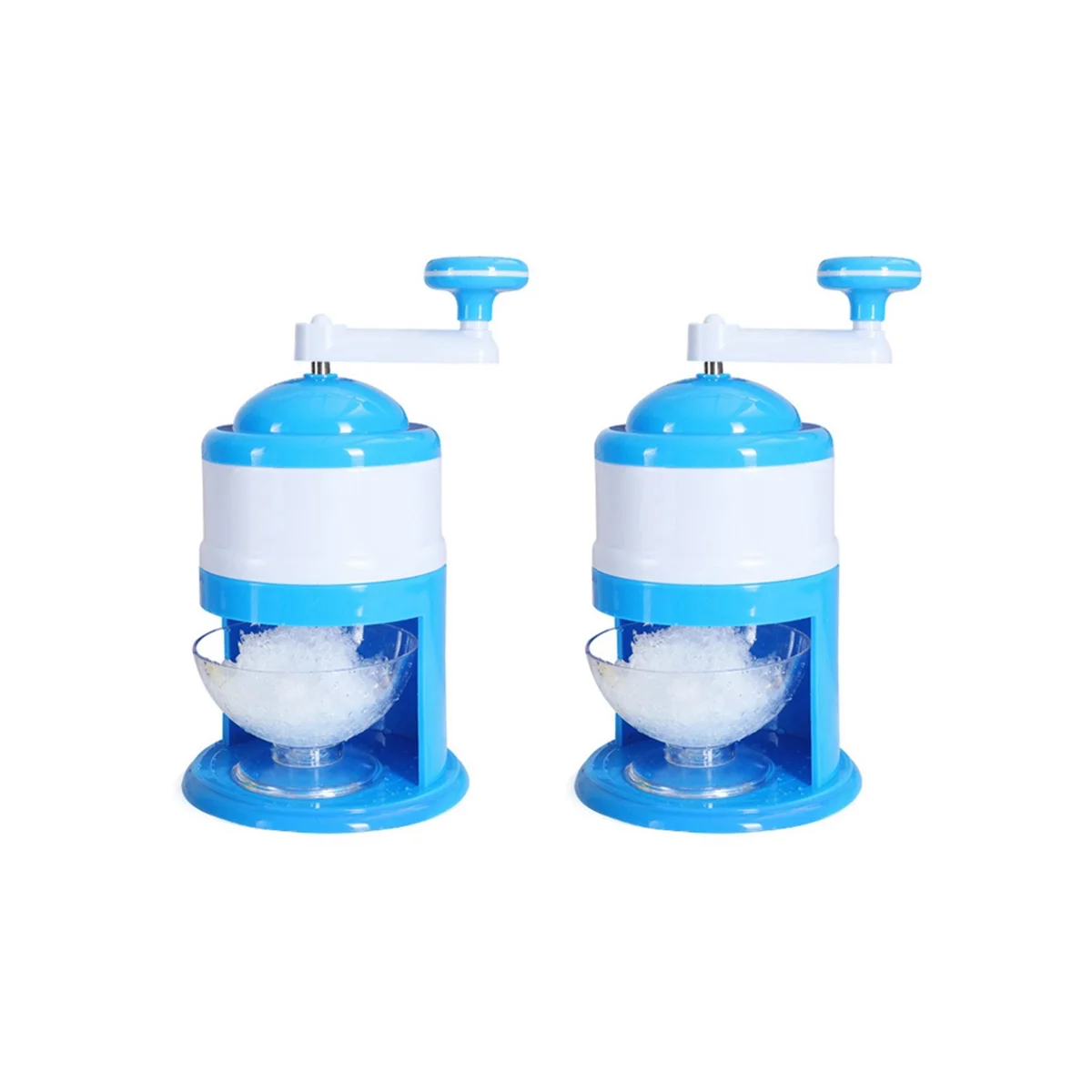 Manual Ice Crusher Home Use Ice Shaver and Snow Cone Machine Summer Maker Ice Crushing Breaker Tool-ABPX