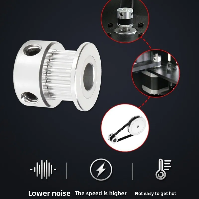 3D printer parts FOR 2GT synchronous gear gt2 conveyor wheel 16/20 teeth 5/8mm inner diameter bandwidth 6MM