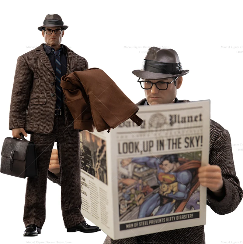 متوفر ألعاب MUFF إصدار محدود ملون بمقياس 1/12 حراس متروبوليتان كلارك كينت 6 بوصة مجموعة كاملة من ألعاب جندي شخصيات الحركة #6