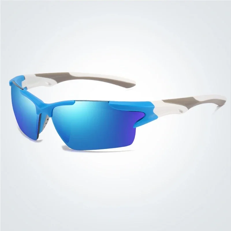 Outdoor Sports Fishing Sunglasses TR90 Dustproof Glasses Men's Women Classic Frame Colorful Film Driving Goggles Sun Glasses image 3