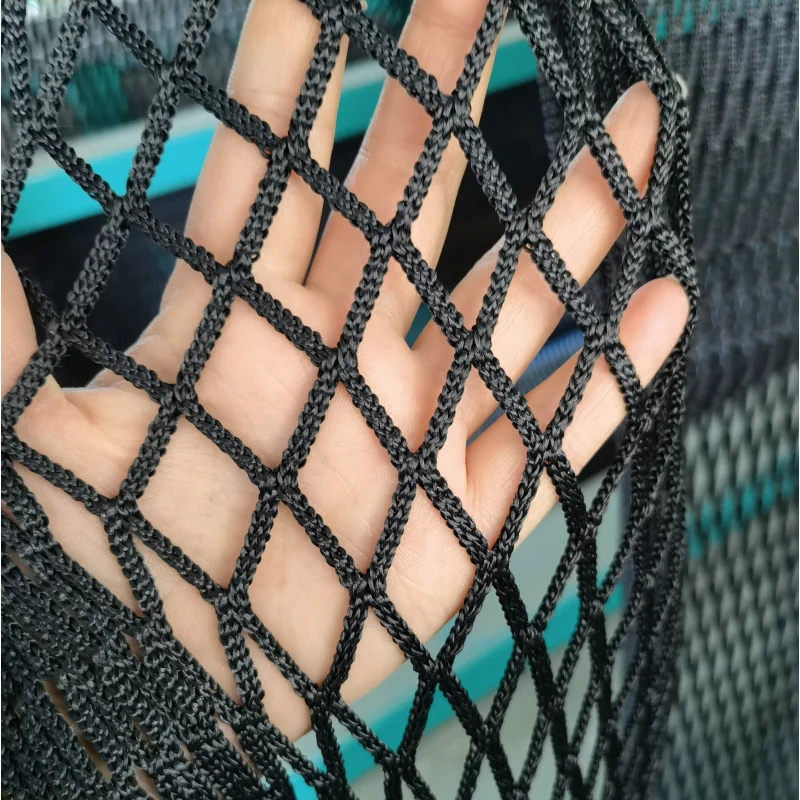 Custom.Outdoor كرة السلة شبكة أمان البضائع الكريكيت كرة القدم الكرة الرياضية حاجز الضميمة صافي سياج شبكة ملعب النايلون #2