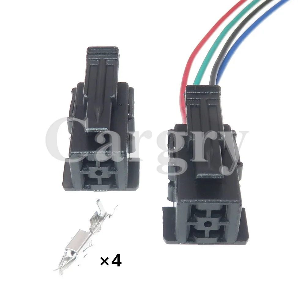 1 Set 4P 2.8 Series Car Plastic Housing Electric Cable Harness Socket 929504-1 AC Assembly Auto Accessories