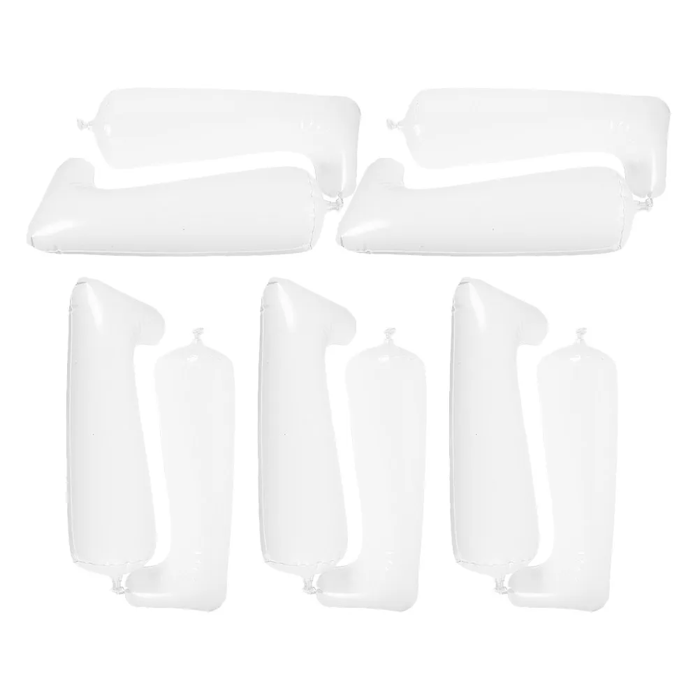 5Pairs Inflatable Boots Holder Boot Shaper Anti Crease Boot Keeper Easy Maintenance Long Boots Support Shoe Shaper