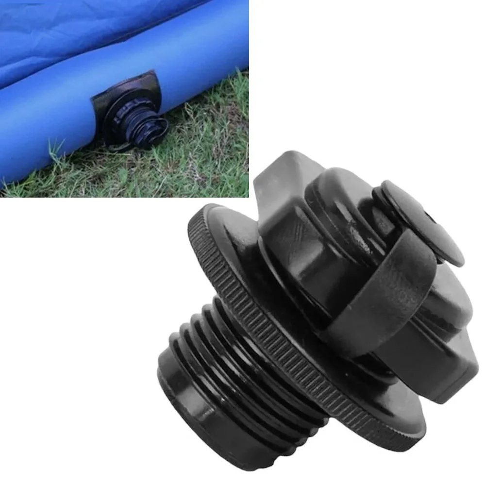 Inflatable Items Inflation Screw Cap Inflatable Valve Cap Secure Air Valve Air Valve Cap Black Screw Cap High Quality