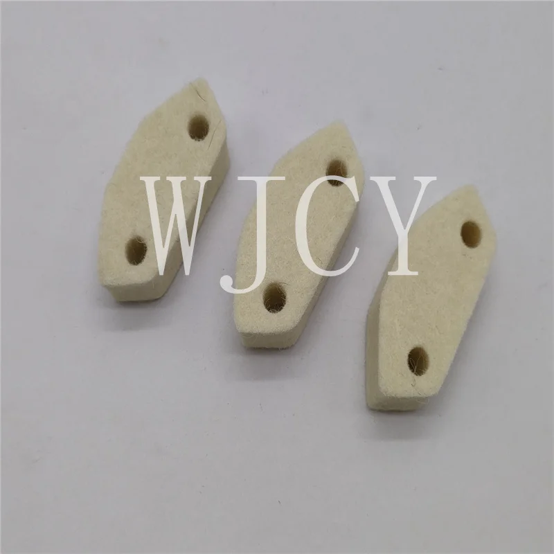 Free Shipping 30 PCS 54x23x14 KBA Printing Oil Plug Wool Felt Printing Machine Parts