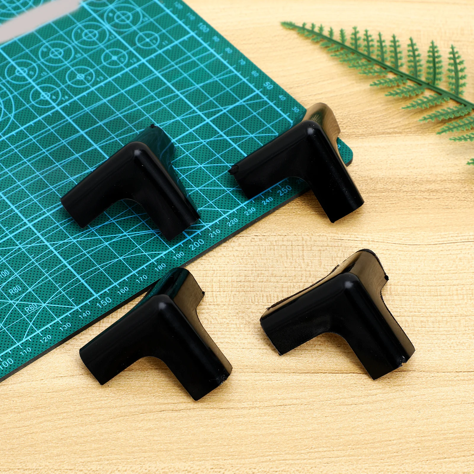 4 قطع من واقيات حافة الطاولة للطفل، واقيات زوايا مضادة للصدمات، مصدات أمان للأثاث، إطار سرير للأريكة #3