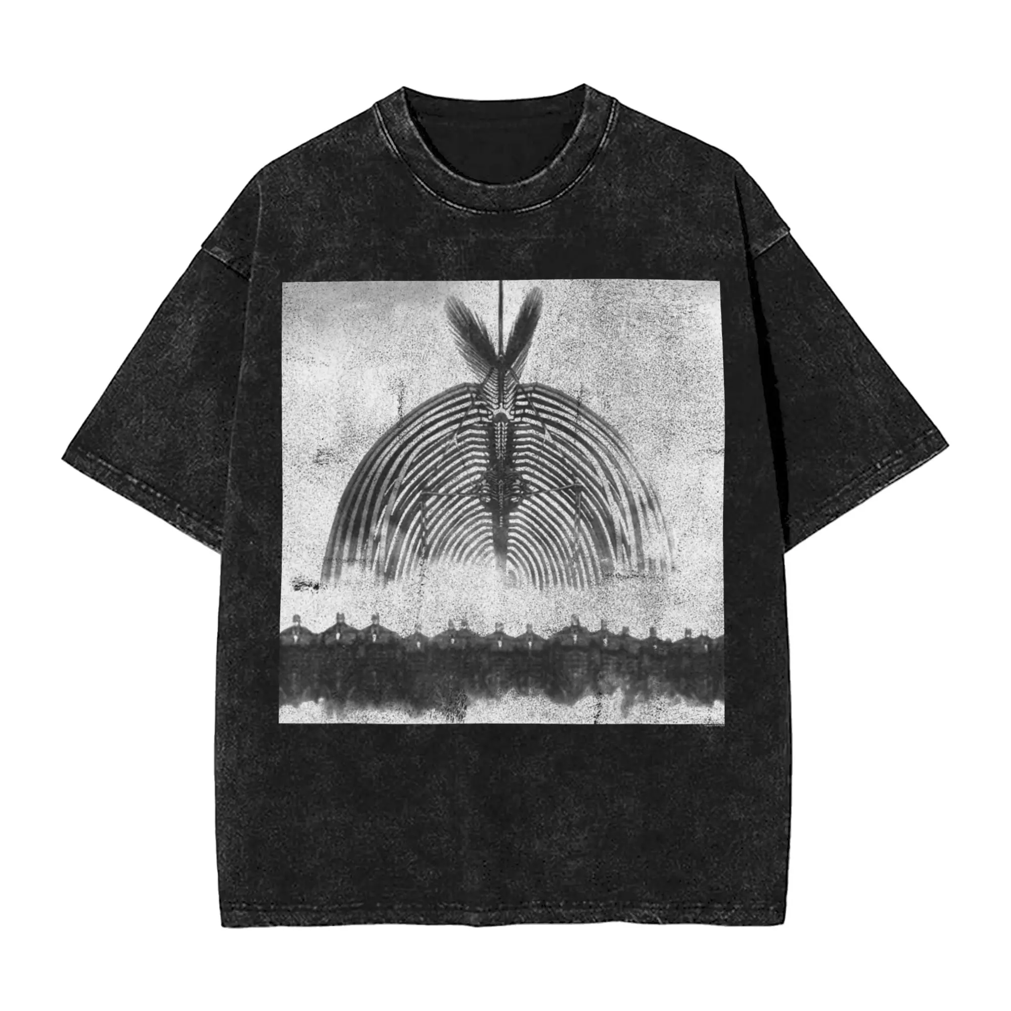 camiseta-oversized-lavada-attack-on-titan-the-rumbling-wall-titans-anime-camisetas-de-algodao-para-homens-camisetas-de-verao
